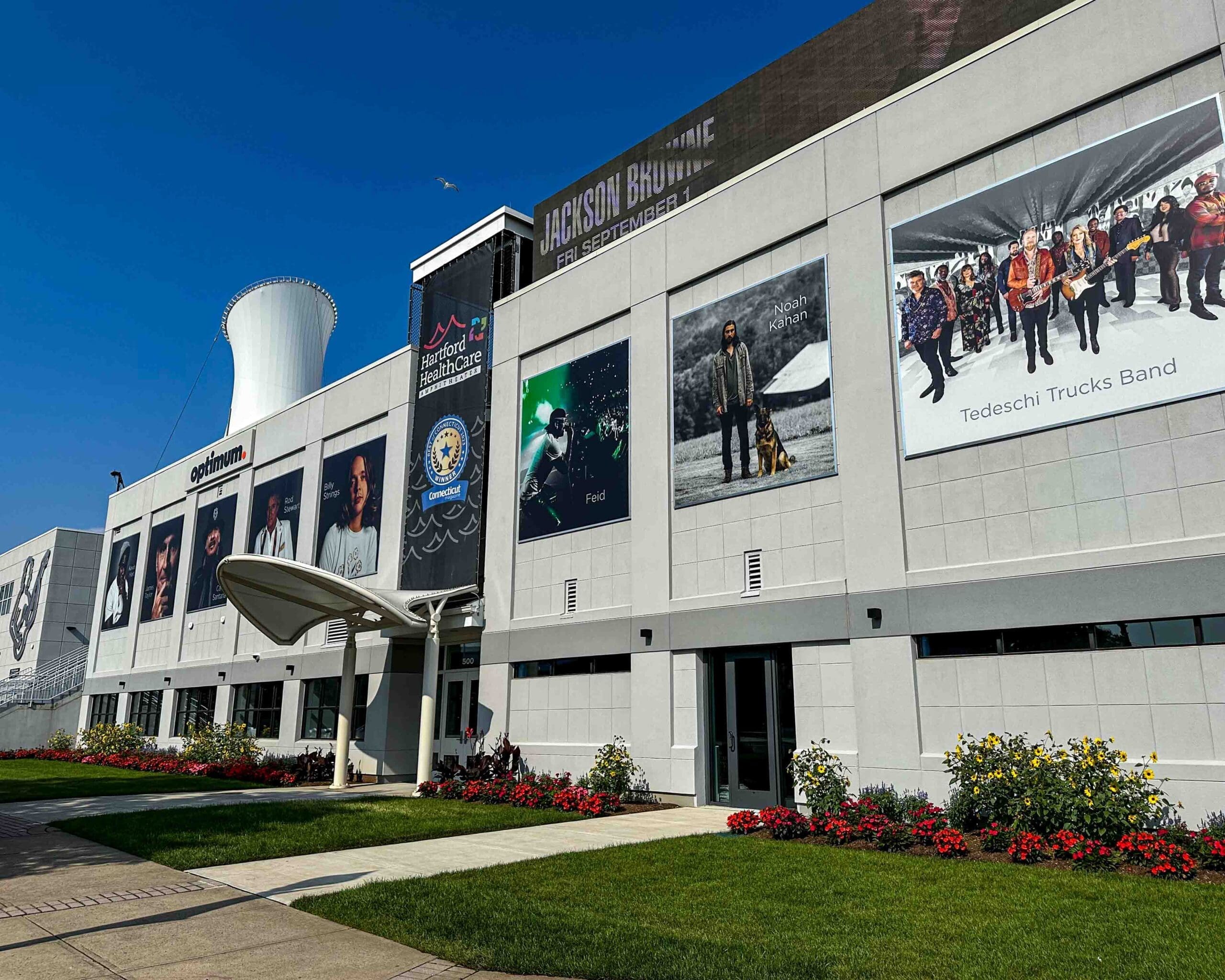 Featured image for “Pinpoint Rocks Venue Branding for Concert Amphitheater”